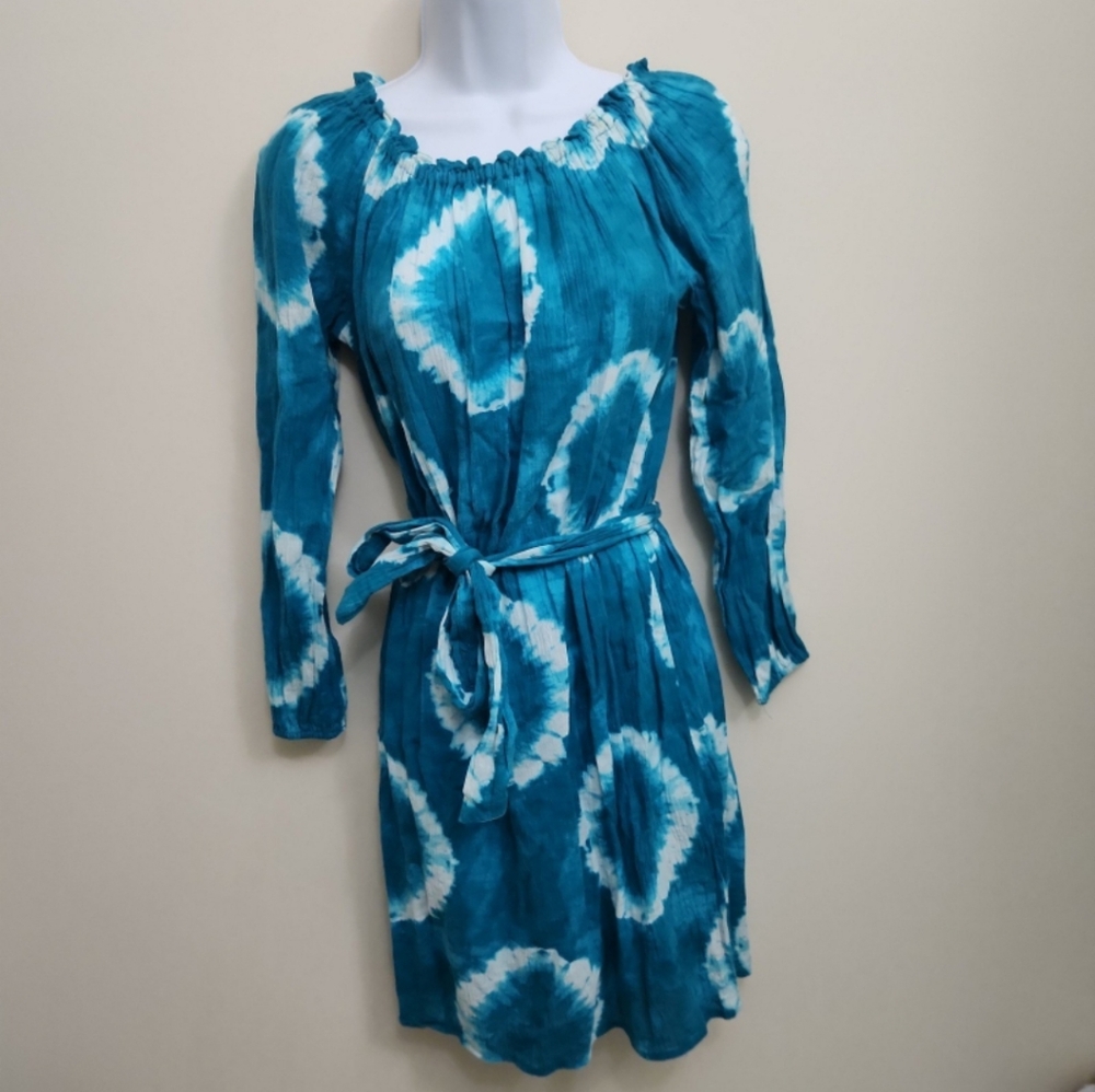 Michael Kors Aqua Tye Dye Summer Dress